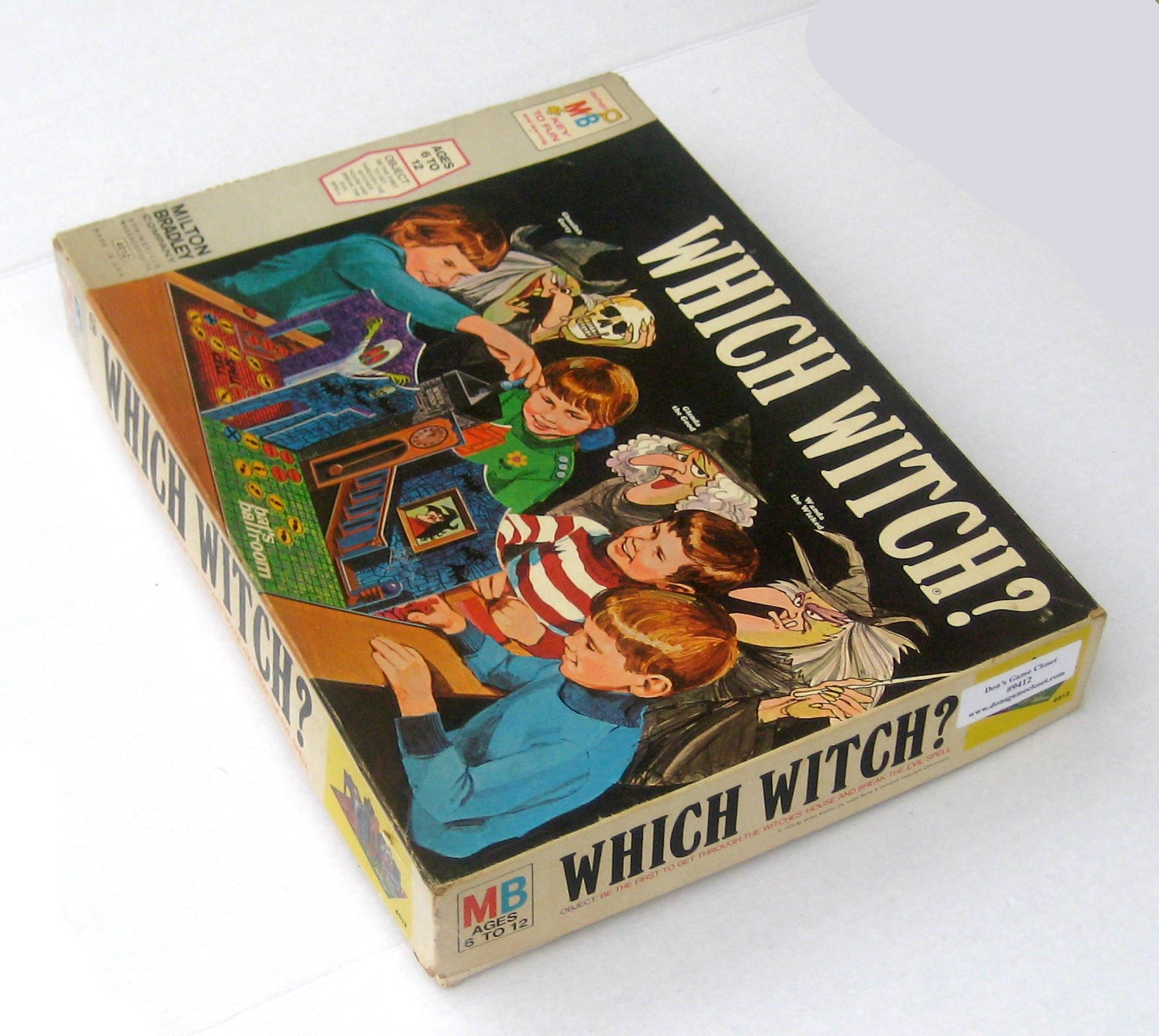1971 Which Witch game Milton Bradley | Don's Game Closet
