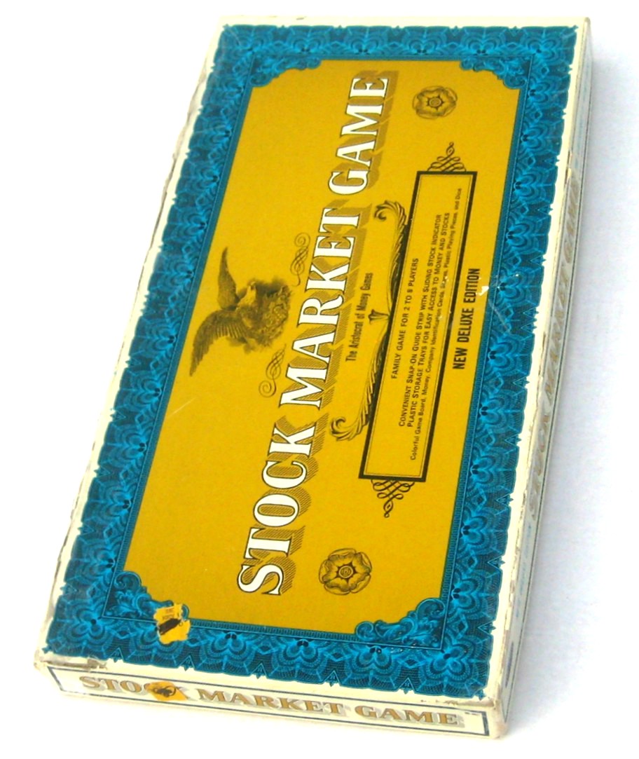 1968 Stock Market game New Deluxe Edition Whitman Don's Game Closet