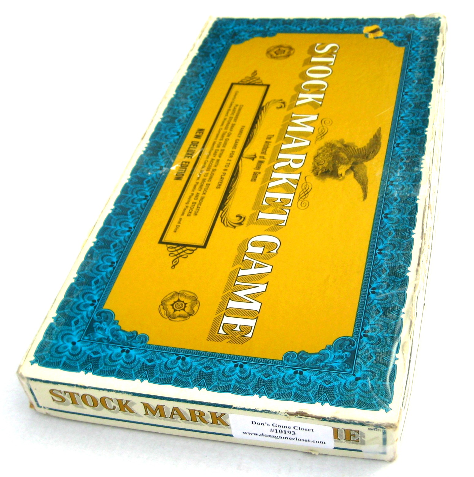 1968 Stock Market game New Deluxe Edition Whitman Don's Game Closet